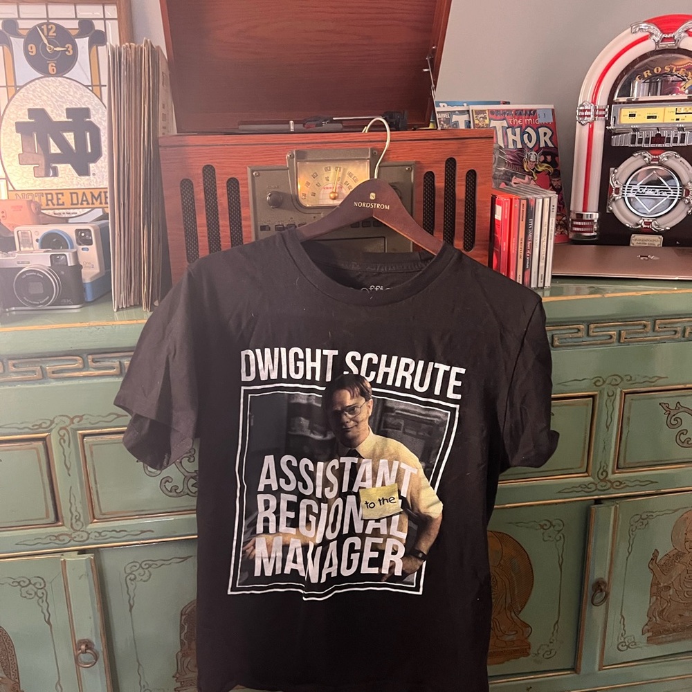 The Office Dwight Black Graphic T-Shirt